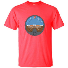 Load image into Gallery viewer, Funny Plane Attitude Indicator T-Shirt Gents Anti-Wrinkle Men Women Tee Shirt 2020 T Shirt Clothing Tee Tops